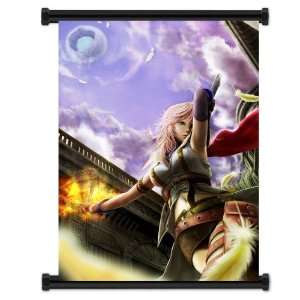  Final Fantasy XIII 13 Game Fabric Wall Scroll Poster (16 
