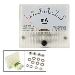  0 1mA Analog DC Current Panel Meter Ammeter Gauge 85C1 A 