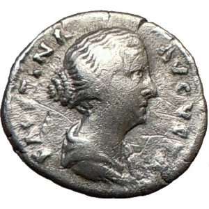   Marcus Aurelius Wife161AD SILVER Roman Coin SPES HOPE 