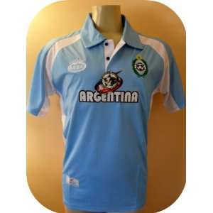  ARGENTINA POLO SHIRT BY ARZA SIZE ADULT XL NEW.EXCELLENT 
