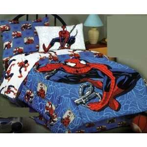  Spiderman Sheet Set 4 Piece Full Size 