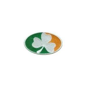 Irish Clover Flag Embroidered Patch (Iron on):  Sports 