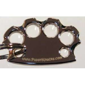   Defense Silver Knuckles puppy ID tag ENGRAVING included