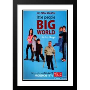 Little People, Big World 20x26 Framed and Double Matted TV 