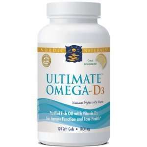   Naturals   Ultimate Omega D3   120 softgels