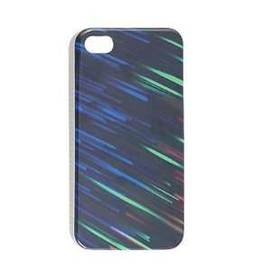  Dusts Scratch Defender Plastic Shell Blue Green for iPhone 