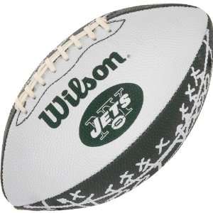  Wilson New York Jets Mini Team Logo Football: Sports 