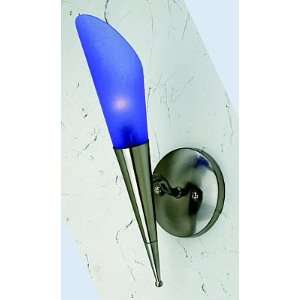  Caliente Blue Glass Wall Mount Lamp: Home Improvement
