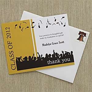   Graduation Thank You Cards   Hats Are Off