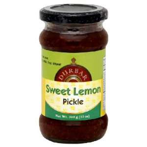  Durbar, Chutney 340G Sweet Lemon Pickle, 12 Ounce (6 Pack 