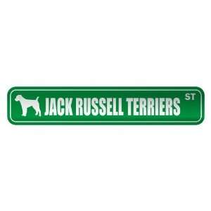   JACK RUSSELL TERRIERS ST  STREET SIGN DOG: Home 