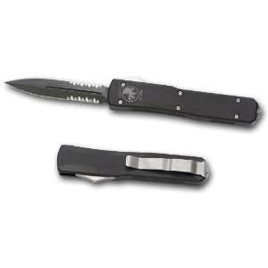  Microtech Ultratech AUTO OTF 3.46 S30V Black Combo Double 