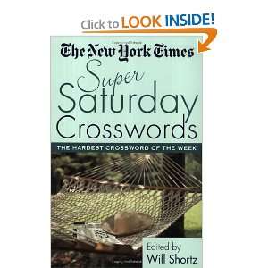   Hardest Crossword of the Week [Paperback]: The New York Times: Books
