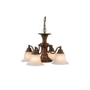  Vaxcel LK30304WP 4 Light Standford Kit Duo Chandelier 