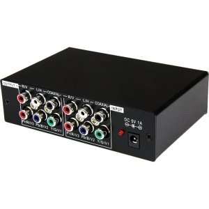 New   StarTech 3 Port Component Video Splitter with Digital Audio 