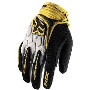  Fox Racing Youth Blitz Gloves   2007   Medium/Yellow 