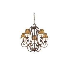   Stratford 5 Light Chandelier 31   3225 / 3225CA/NOSHADES   colo/3225