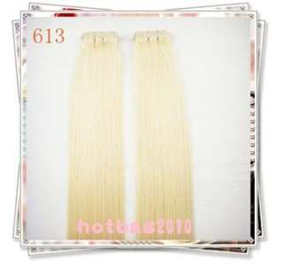 Remy Tape Hair Extension 1845cm,50g & 20 pieces 10 Color Availble 