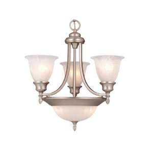 Vaxcel Lighting CH33305BN Brushed Nickel Brussels Tuscan Five Light Up 