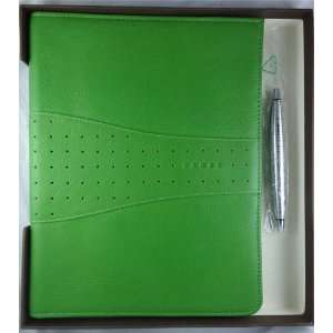  Cross Autocross Limited Edition Kelly Green Padfolio with 