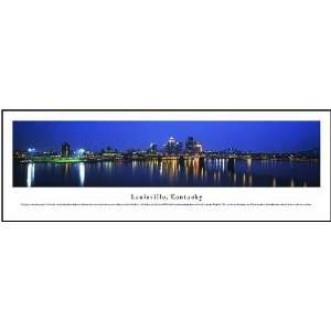  Louisville, Kentucky   Series 2 Panoramic View Framed 