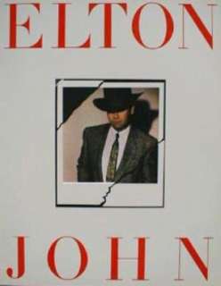 ELTON JOHN 1984 BREAKING HEARTS Tour Concert Program  