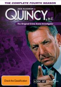 QUINCY M.E. SEASON 4 DVD 6 DISC SET (New)  
