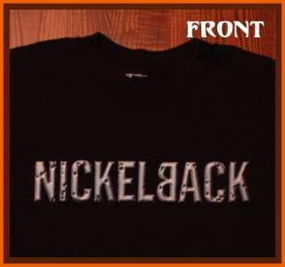 Nickelback Silver Side Up Rock Concert Tour T Shirt M  