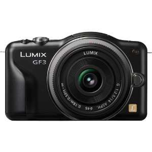  Panasonic Lumix DMC GF3 Digital Camera with 14mm Lens Kit 