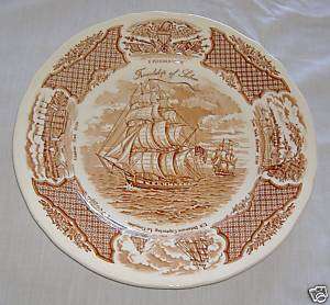 Friendship of Salem Chinese Export Plate Alfred Meakin  