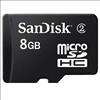 Sandisk 8GB MicroSD SD Memory Card + Screen Protector For Huawei 