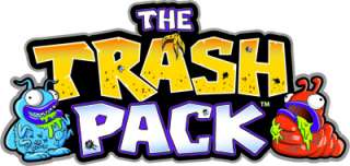 The Trash Pack Series 1, 5 Pack Trashies #131 Scabby Cat Visible 