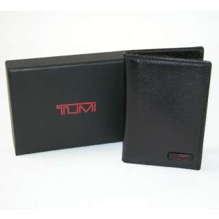 Tumi Card Case / Leather Bi Fold Mens Wallet 026217266794  