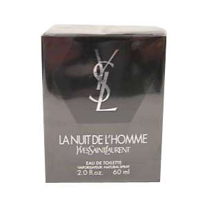 Yves Saint Laurent La Nuit De Lhomme 2oz Mens Eau de Toilette 