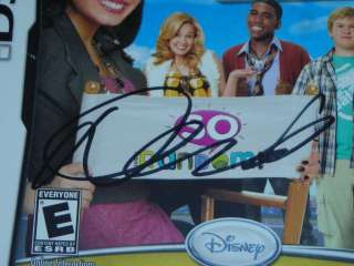 Demi Lovato RARE SIGNED AUTO Sonny With a Chance Game  