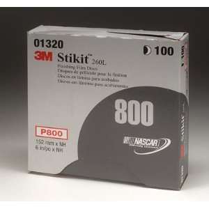  3M(TM) Stikit(TM) Film Disc 260L, 6 in x NH Die# 600Z P800 