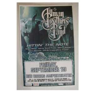  The Allman Brothers Handbill Poster Color Band Everything 