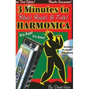   And Folk Harmonica, 3rd Edition   Book and CD Musical Instruments