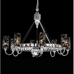   Strass Geometrix  Elements Crystal Eight Light Up Lighting Chandelie