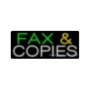  Fax Copies Outdoor LED Sign 13 x 32: Home Improvement