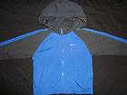 Nike boys zip up jacket with hood size 7  