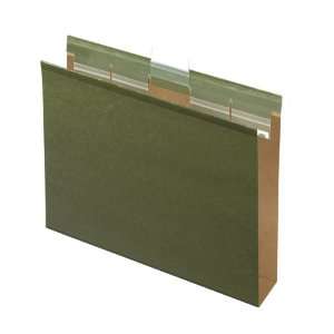   Hanging Folder, 20 Box, 1/5 Cut, Letter Green (42701)