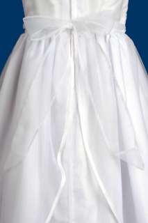   Confirmation White Dress NWT Sz 2 to 10 Formal Girls Dresses Australia