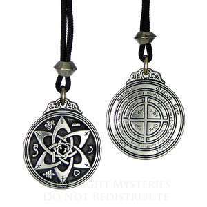 Talisman for Poets Writers Pendant Solomon Seal Amulet Hermetic 