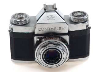 ZEISS IKON 35mm CONTAFLEX CAMERA TESSAR 2.8/50mm METER  
