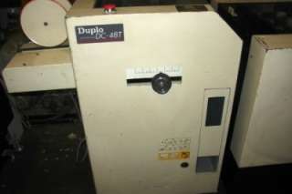 DUPLO 10000S 20 STATION AIRFEED BOOKLETMAKER   1998  