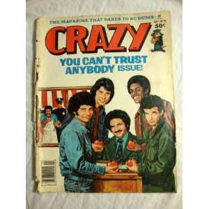  CRAZY Magazine, Sept. 1977 Welcome Back Kotter, #29 Stan 