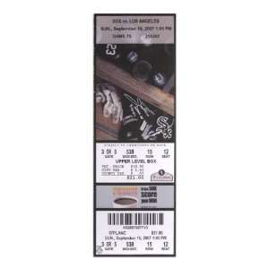 Jim Thome Chicago White Sox   500th HR   Autographed Mega Ticket with 