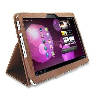   Stand Textured Folio Wallet Case for Samsung Galaxy Tab 10.1V GT P7100