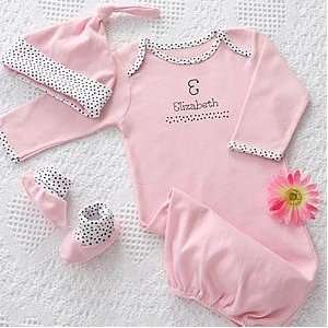  Personalized Baby Clothes Gift Set   Newborn Girl: Baby